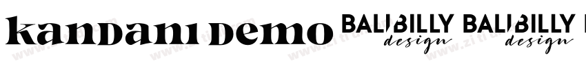 Kandani DEMO字体转换
